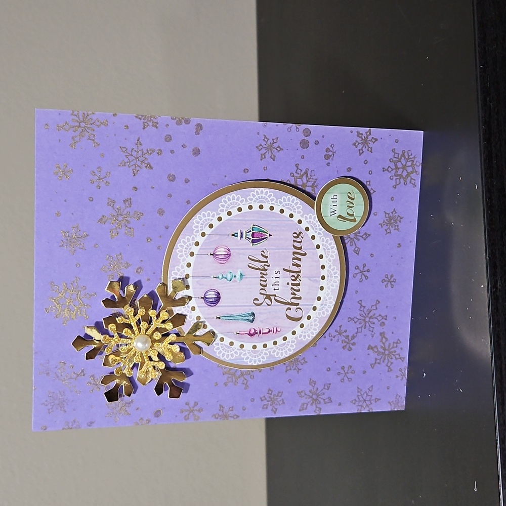 Handmade Christmas Card.